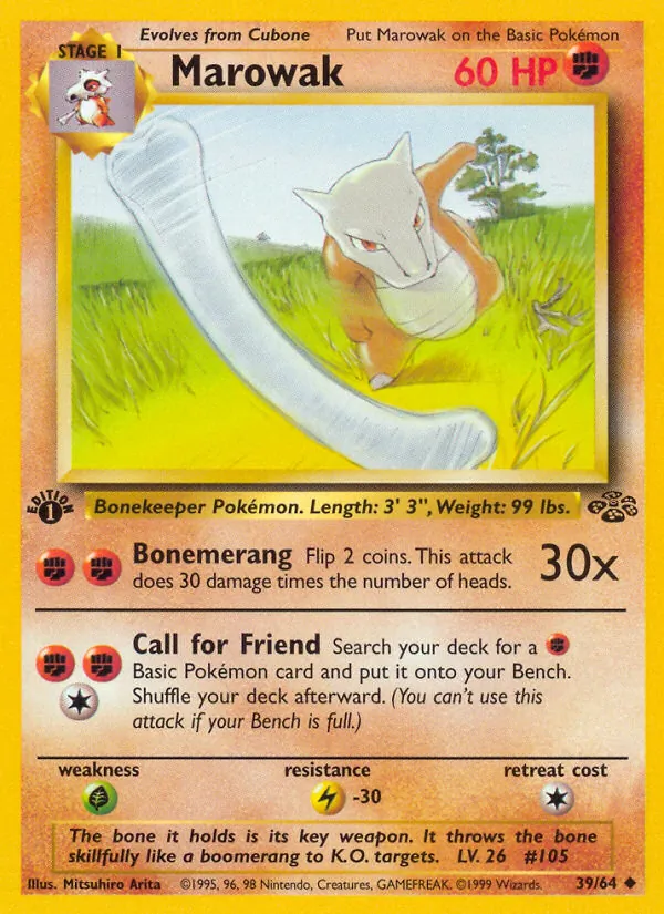Marowak, Jungle No. 39
