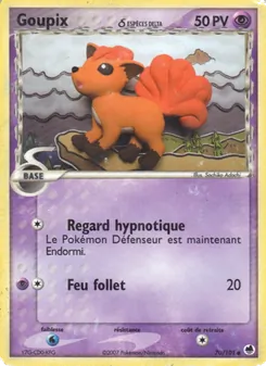 Goupix δ, EX Île des Dragons No. 70 Normal