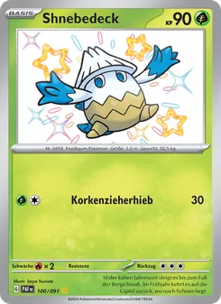 Shnebedeck, Paldeas Schicksale Nº 100 Holo