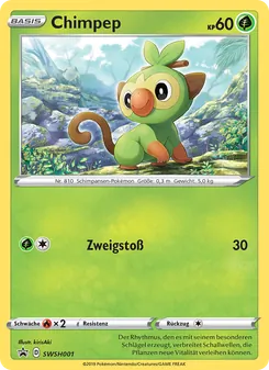 Chimpep, SCSC Promokarten No. SWSH001