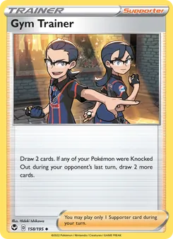 Gym Trainer, Silver Tempest Nº 158 Normal