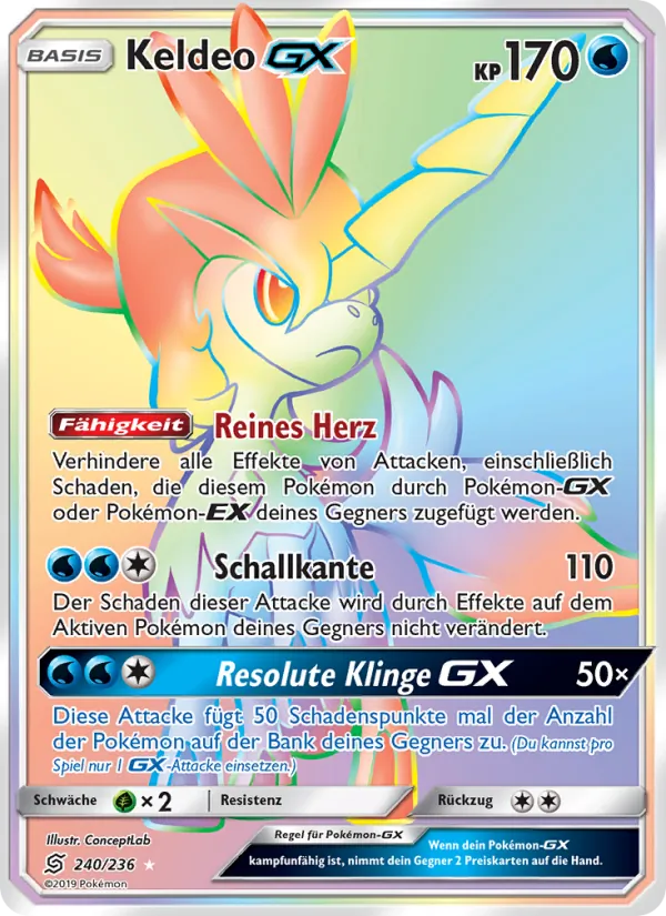 Keldeo GX, Bund der Gleichgesinnten No. 240