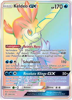 Keldeo GX, Bund der Gleichgesinnten No. 240 Normal