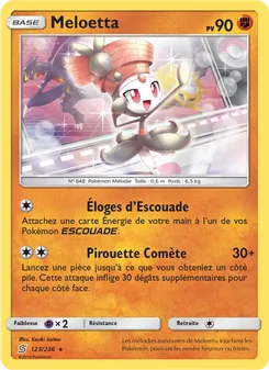 Meloetta, Harmonie des Esprits No. 123 Normal