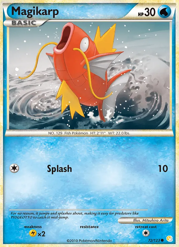 Magikarp, HeartGold SoulSilver Nº 72