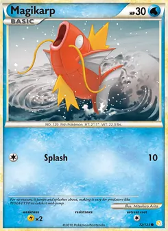 Magikarp, HeartGold SoulSilver Nº 72 Normal