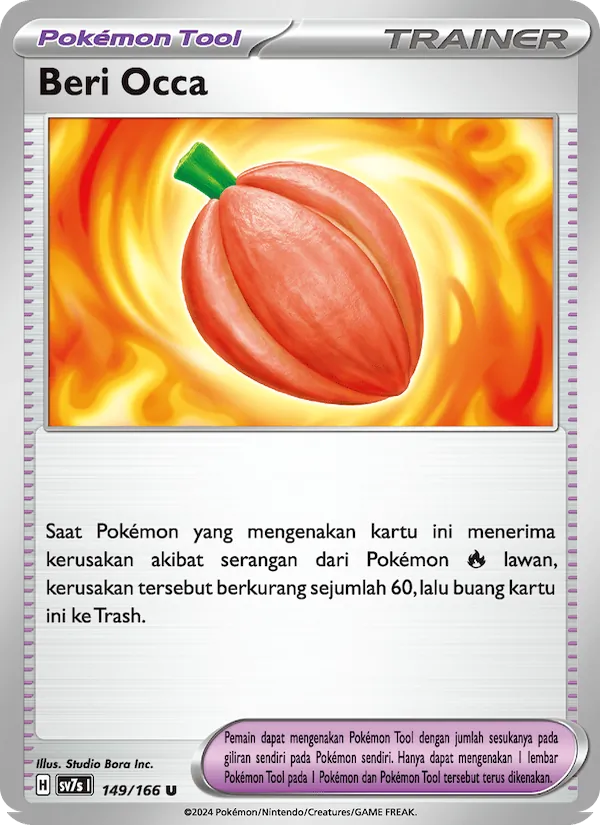Beri Occa‌, Bimbingan Rasi No. 149