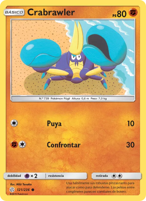 Crabrawler, Eclipse Cósmico Nº 121