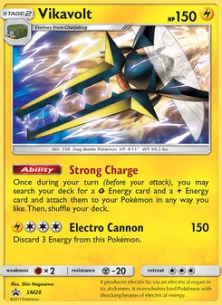 Vikavolt, SM Black Star Promos No. SM28 Normal