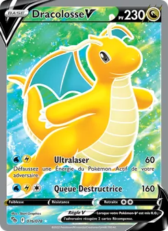 Dracolosse V, Pokémon GO No. 076 Holo