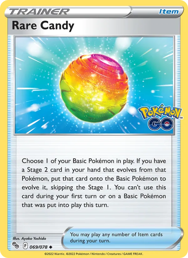 Rare Candy, Pokémon GO No. 069