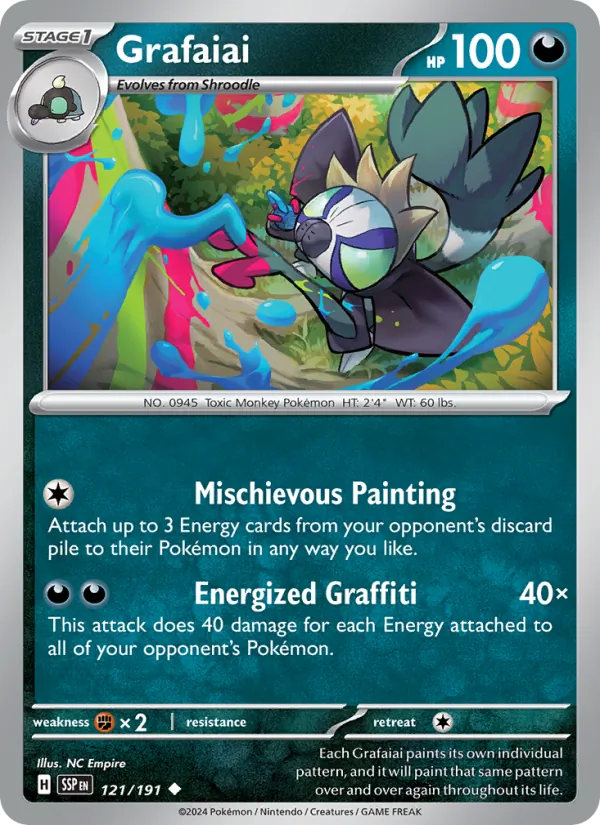 Grafaiai, Surging Sparks Nº 121
