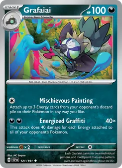 Grafaiai, Surging Sparks No. 121 Normal