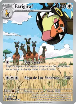 Farigiraf, Evoluciones en Paldea No. 228 Holo