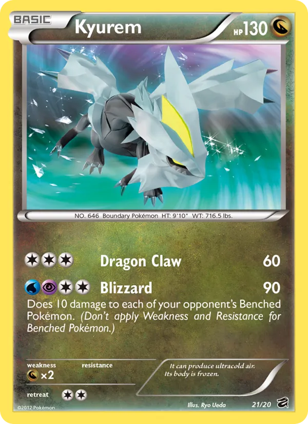 Kyurem, Dragon Vault Nº 21