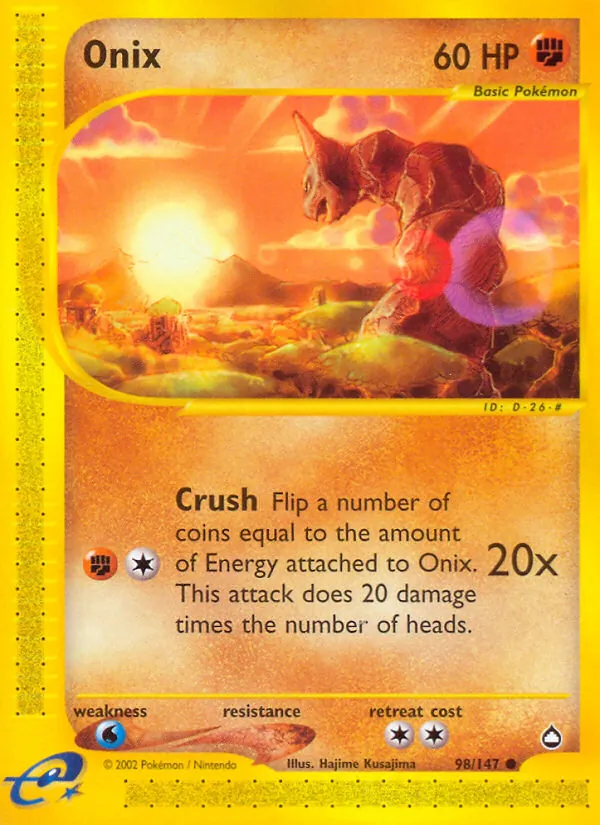 Onix, Aquapolis No. 98