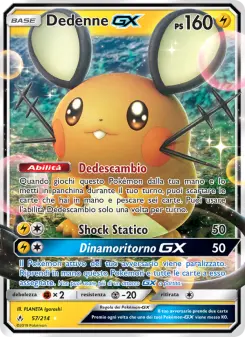 Dedenne GX, Legami Inossidabili Nº 57 Normal