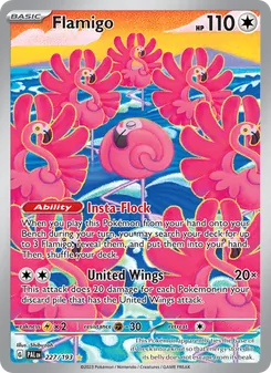 Flamigo, Paldea Evolved Nº 227 Holo