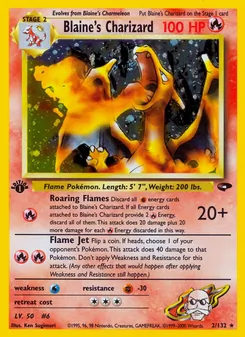 Blaine's Charizard, Gym Challenge No. 2