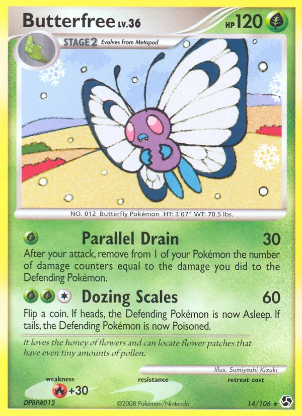 Butterfree, Great Encounters Nº 14
