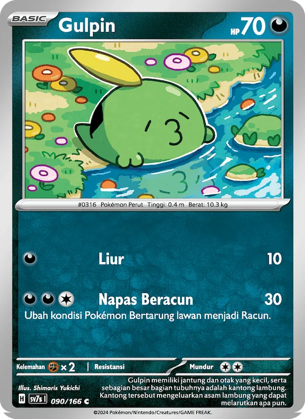 Gulpin, Bimbingan Rasi No. 090