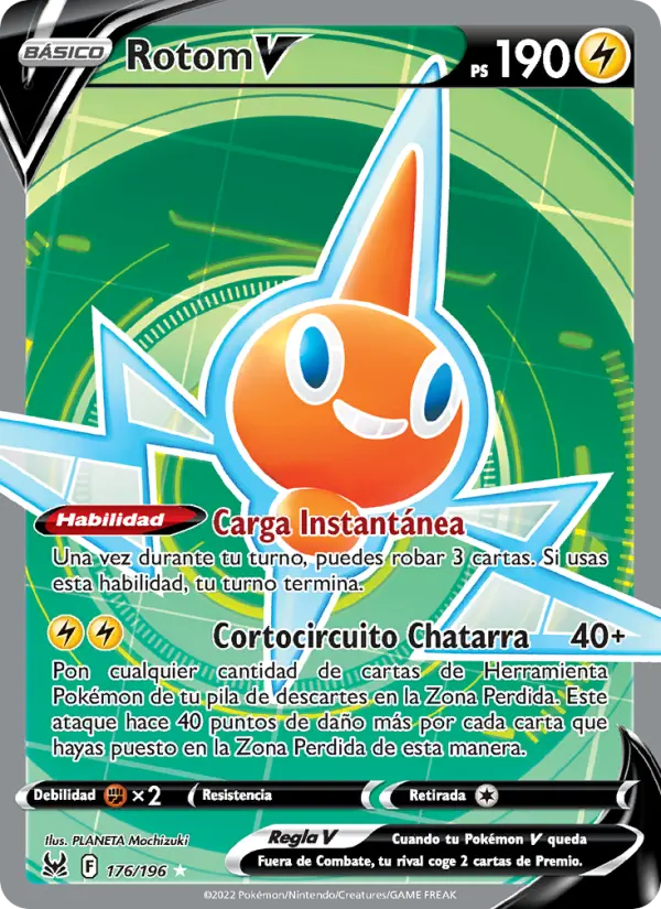 Rotom V, Origen Perdido Nº 176