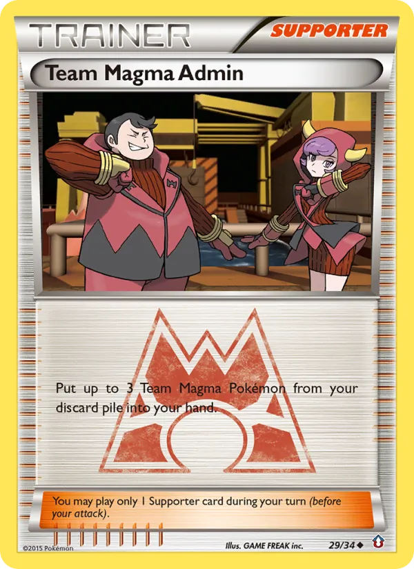 Team Magma Admin, Double Crisis No. 29