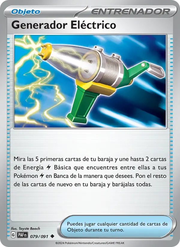 Generador Eléctrico, Destinos de Paldea No. 079