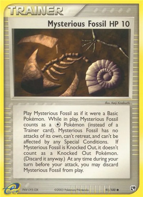 Mysterious Fossil, Sandstorm Nº 91