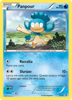 Panpour, Benvenuti a Kalos Nº 11 Normal