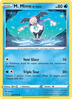 M. Mime de Galar, Clash des Rebelles No. 37 Normal