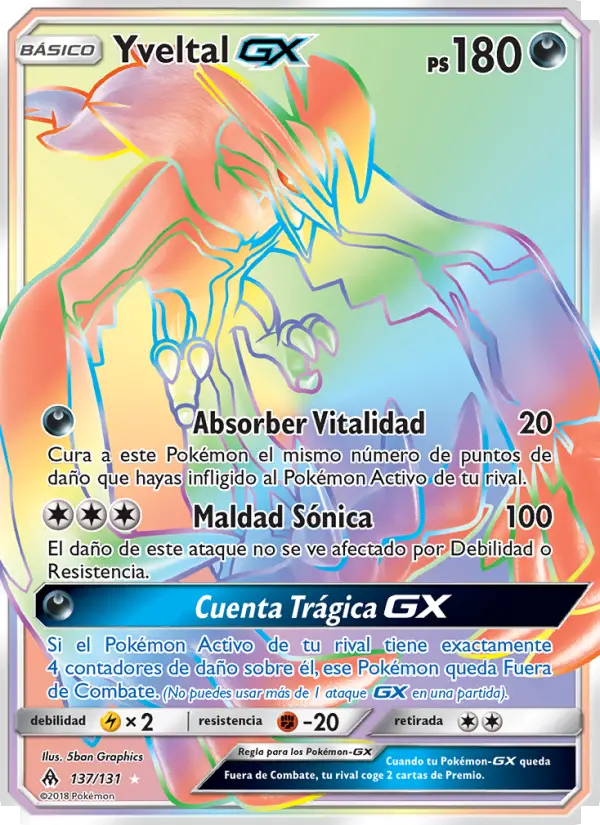 Yveltal GX, Luz Prohibida No. 137