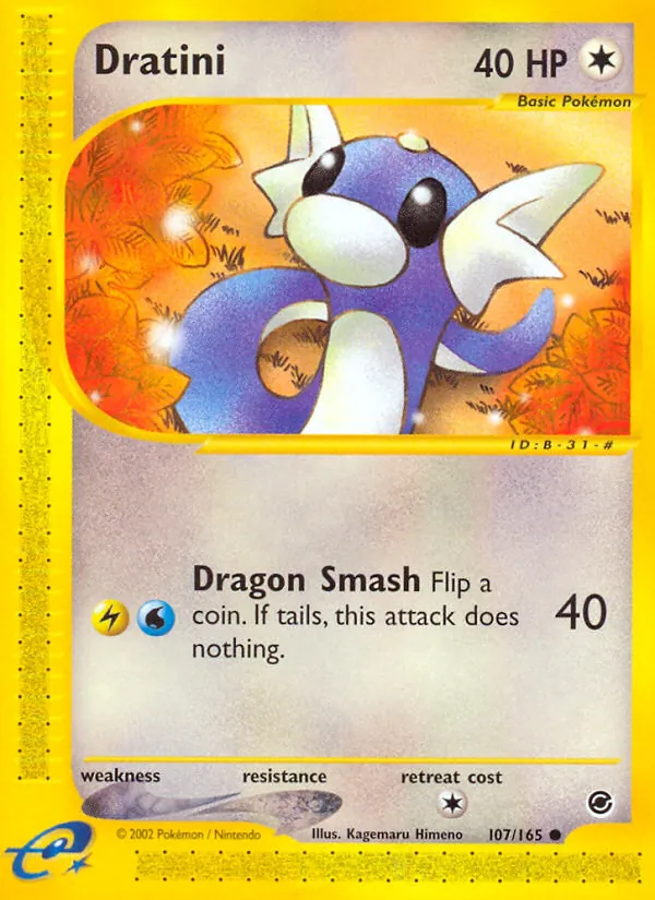 Dratini, Expedition Base Set Nº 107