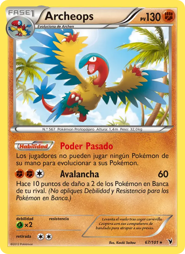 Archeops, Nobles Victorias No. 67