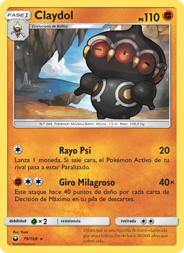Claydol, Tormenta Celestial No. 79