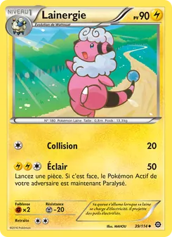 Lainergie, Offensive Vapeur Nº 39 Normal