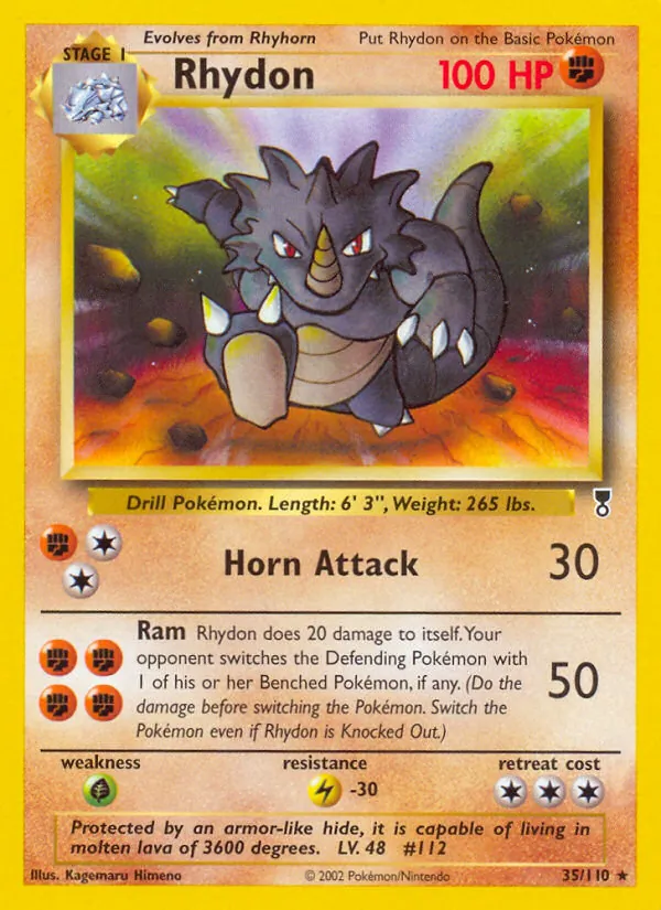 Rhydon, Legendary Collection No. 35