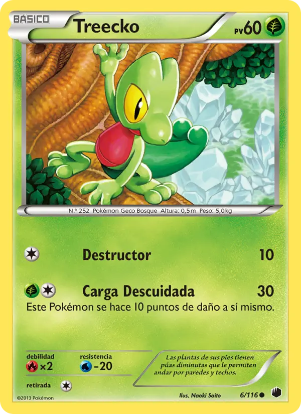 Treecko, Glaciación Plasma Nº 6