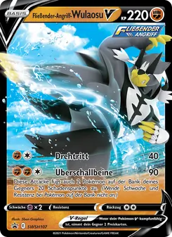 Fließender-Angriff-Wulaosu V, SCSC Promokarten No. SWSH107 Holo