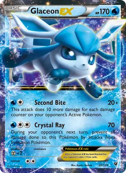 Glaceon EX, Fates Collide Nº 20 Normal