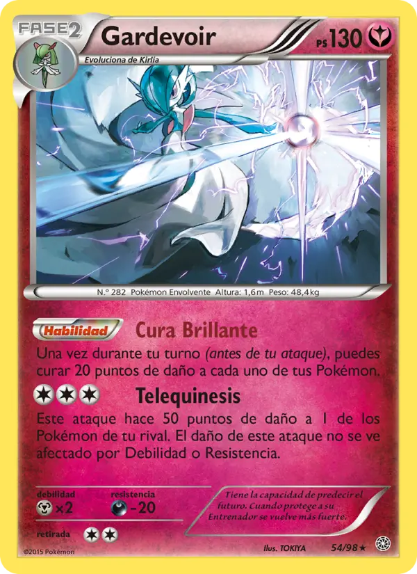Gardevoir, Antiguos Orígenes Nº 54