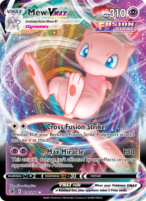 Mew VMAX, Fusion Strike No. 114