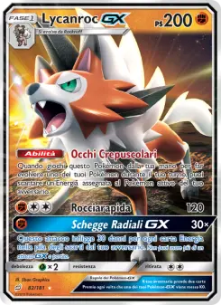 Lycanroc GX, Gioco di Squadra Nº 82 Normal