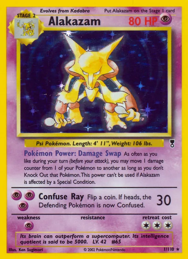 Alakazam, Legendary Collection No. 1