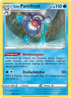 Galar-Pantifrost, Clash der Rebellen Nº 38 Normal