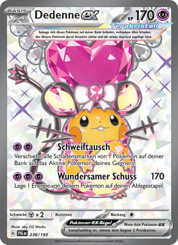 Dedenne-ex, Entwicklungen in Paldea Nº 239