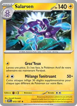 Salarsen, Flammes Obsidiennes Nº 072 Holo