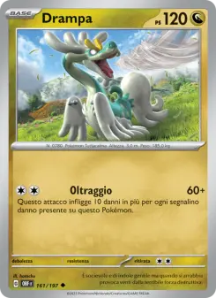 Drampa, Ossidiana Infuocata Nº 161 Normal