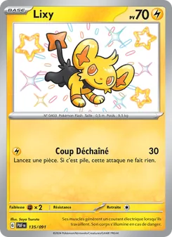 Lixy, Destinées de Paldea No. 135 Holo