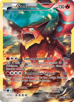 Volcanion, XY Black Star Promos Nº XY185 Normal